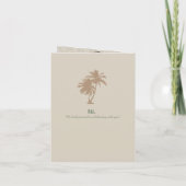 Cancun Mexico Wedding Passport Uitnodiging (Achterkant)