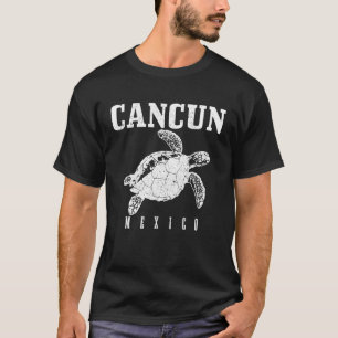 Cancun Mexico Zee Turtle Beach Scuba Diving Diver T-shirt