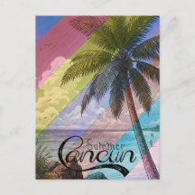 Cancun palmbomen, Tropische zomer 
