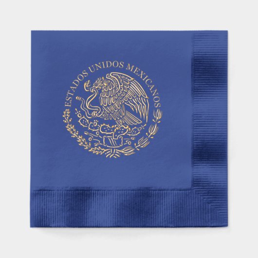 Cancun paspoort folie servetten (Voorkant)