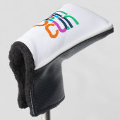 Cancun Pop Art Letters Golfheadcover (3/4 voorkant)