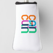 Cancun Pop Art Letters Golfheadcover (Draai 90)