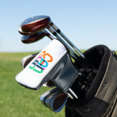 Cancun Pop Art Letters Golfheadcover (Insitu)