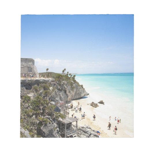 Cancun, Quintana Roo, Mexico - Ruins on a hill Notitieblok (Voorkant)