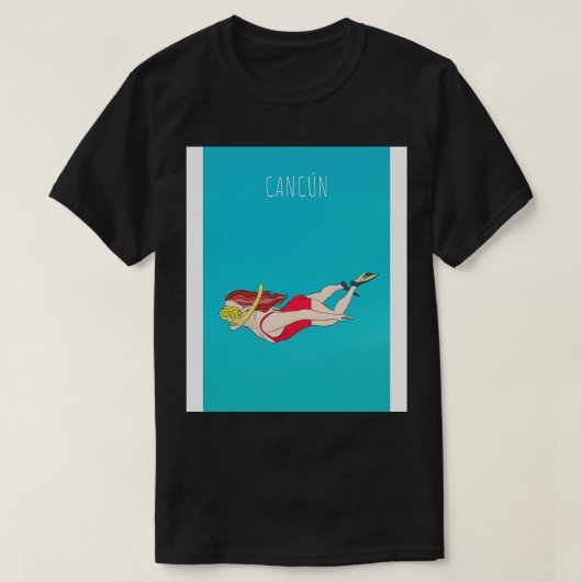 Cancun Quintana Roo Mexico T-shirt (Design voorkant)
