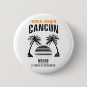 Cancún Ronde Button 5,7 Cm (Voorkant)