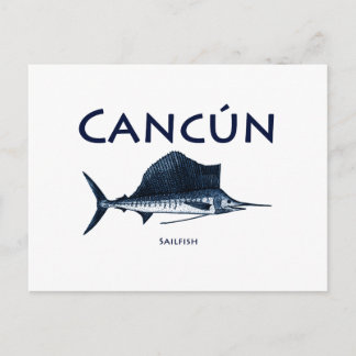 Cancun Sailfish Briefkaart