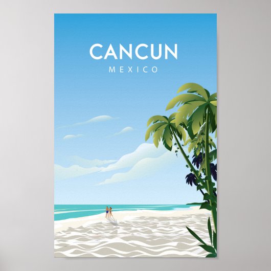 Cancun Travel poster (Voorkant)