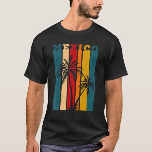 Cancun Tropisch Reizen mexico T-shirt (Voorkant)