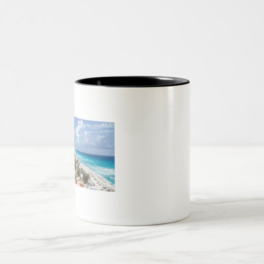 Cancun Tweekleurige Koffiemok (Center)