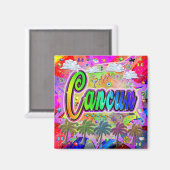 Cancun Vista Express-magneet Magneet (Voorkant / Achterkant)