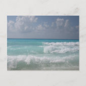 Cancun Waves Briefkaart (Voorkant)