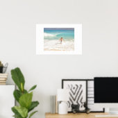 Cancun Waves Poster (Thuiskantoor)