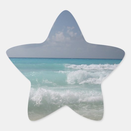 Cancun Waves Sticker (Voorkant)