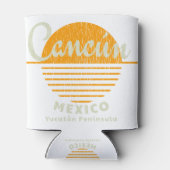 Cancun Yucatan Mexico Sun Blikjeskoeler (Achterkant)