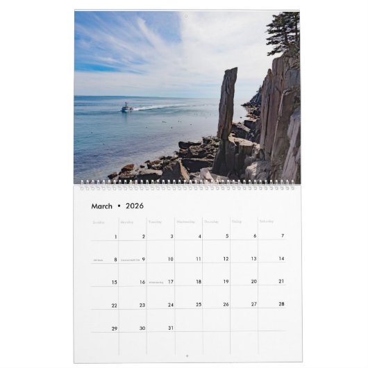 Canda 2020, Yukon & Back East, Fotokalender Kalender (Mar 2026)