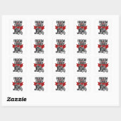 Canda Freedom Convoy 2022 Vierkante Sticker (Vel)