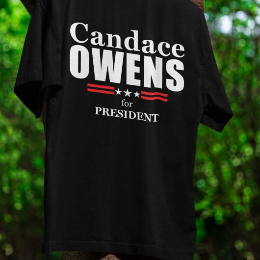 Candace Owens 2024, Owens voor President 2024 T-shirt