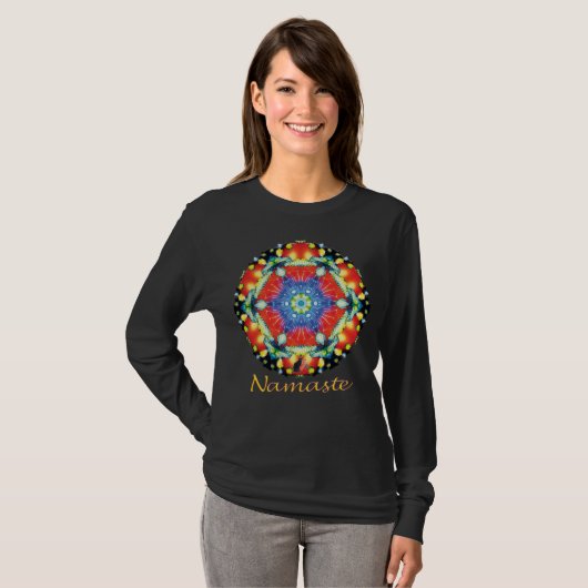 Canded Namaste Kaleidoscope T-Shirt (Voorkant volledig)