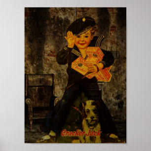 Canded Popcorn Adverteren Poster