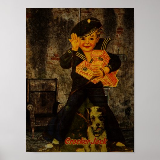 Canded Popcorn Adverteren Poster (Voorkant)