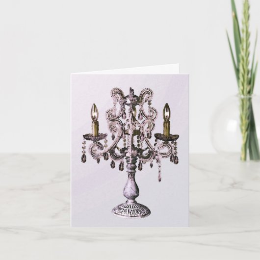 Candelabra ~ Card Feestdagen Kaart (Voorkant)