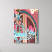 Candelabra en roze - Martha's wijngaard Canvas Afdruk (Voorkant)