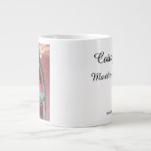 Candelabra en roze - Martha's wijngaard Grote Koffiekop (Voorkant)