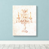 Candelabra (meer opties) - canvas afdruk (Insitu (Houten vloer))