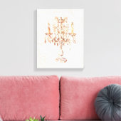 Candelabra (meer opties) - canvas afdruk (Insitu (Woonkamer))