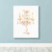 Candelabra (meer opties) - canvas afdruk (Insitu (Houten vloer))