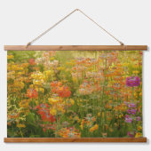 Candelabra Primula Bloemen Tapestry Hangend Wandkleed (Voorkant)