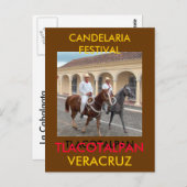 CANDELARIA FESTIVAL BRIEFKAART (Voorkant / Achterkant)