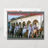 CANDELARIA FESTIVAL BRIEFKAART (Voorkant / Achterkant)