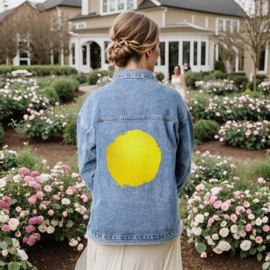 Candescent Denim Jacket (Huwelijk Achterkant)
