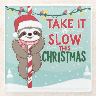 Candi Cane, Vrolijk Kerstfeest, Seizoen Groeten, G Glazen Onderzetter