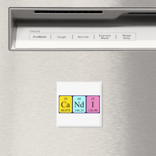 Candi periodiek table name magnet (Insitu (Vaatwasser))