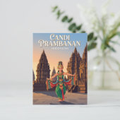 Candi Prambanan Indonesië Briefkaart (Staand voorkant)
