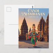 Candi Prambanan Indonesië Briefkaart (Voorkant / Achterkant)
