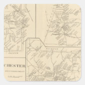 Candia, Epping Vierkante Sticker (Voorkant)