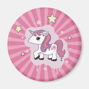 Candicorn, het Snoep Unicorn Magneet