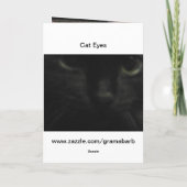 Candid Kittens Greeting Card Kaart (Achterkant)