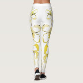 Candid Plumeria Leggings (Achterkant)