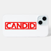 Candid Stamp Case-Mate iPhone Case (Achterkant (horizontaal))