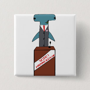 Candidate Hammerstein-toets Vierkante Button 5,1 Cm
