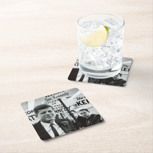 Candidate Kennedy Kartonnen Onderzetters (Insitu)