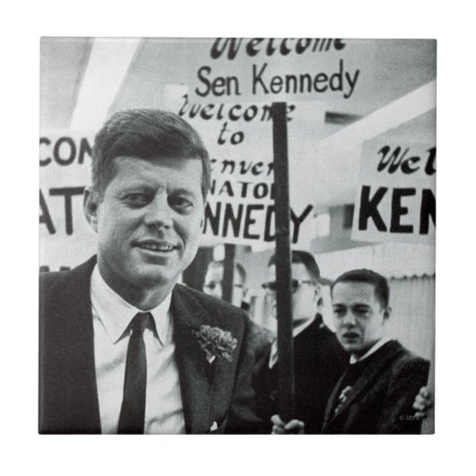 Candidate Kennedy Tegeltje (Voorkant)
