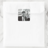 Candidate Kennedy Vierkante Sticker (Tas)