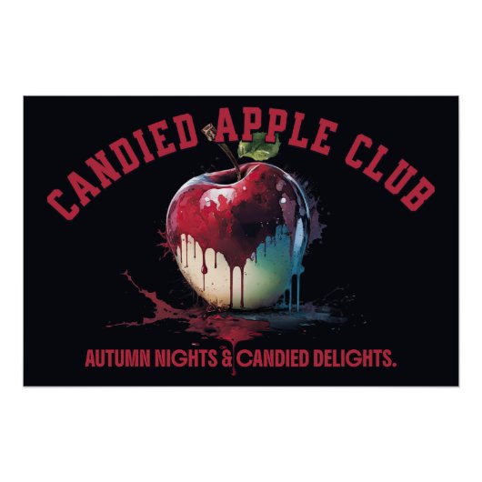 Candied Apple Club Perfect Poster (Voorkant)