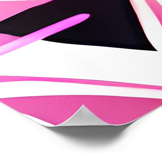 Candied Moment of a Memphis Design Poster (Hoek)